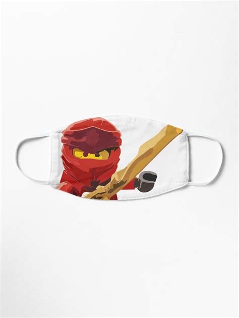 "Lego Ninjago Kai" Mask by Mcoolw | Redbubble