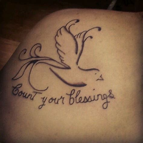 New tattoo! Always count your blessings! | Tattoos, New tattoos, Tattoo ...