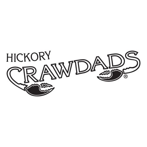 Hickory Crawdads logo, Vector Logo of Hickory Crawdads brand free download (eps, ai, png, cdr ...