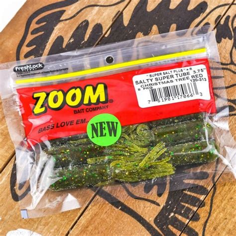 ZOOM Salty Super Tube Flip Pitch Bait Soft Plastic Fishing Lure 3.75" 8ct - PICK | eBay