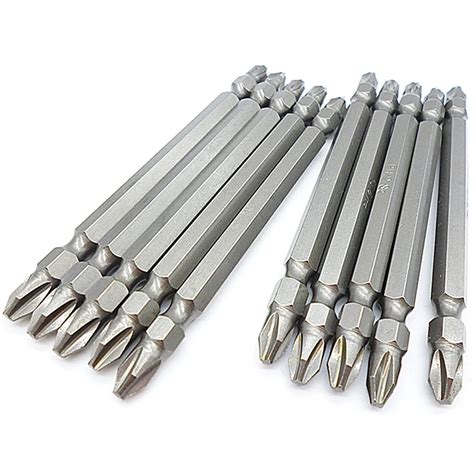 Aliexpress.com : Buy 10pc 1/4" Hex Screw Driver Hex Bits Screwdriver Bits #2 Philips 100mm Power ...