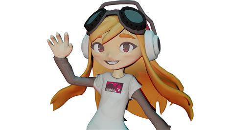 Meggy Waves Hi Blender Cycles Render Smg4 3d Characte - vrogue.co