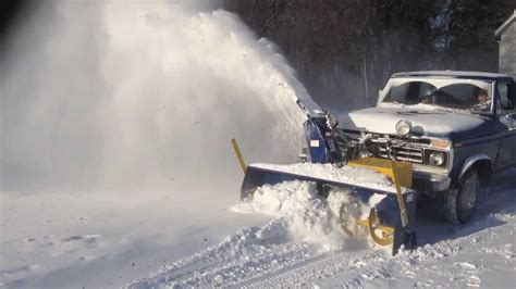 TRUCK MOUNTED SNOW BLOWER IN ACTION_2 | Doovi