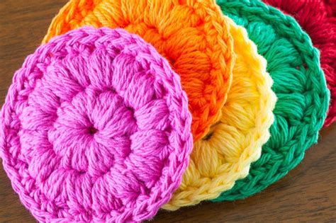 Crochet Face Scrubbies | You Should Craft