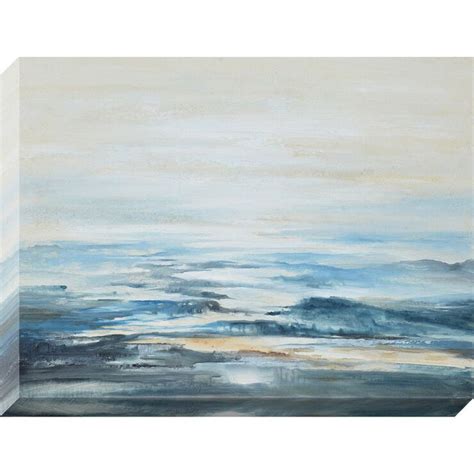 Layers of Blue Enhanced Canvas Wall Art, 30x40 | Canvas wall art, Wall ...