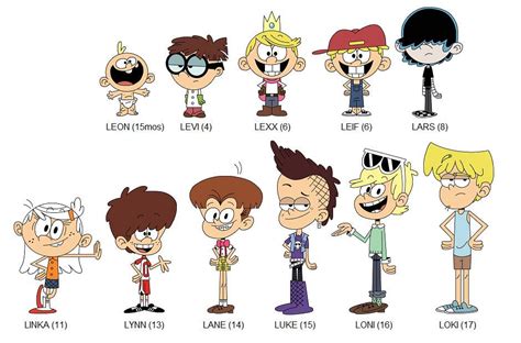 Loud House Kids Names