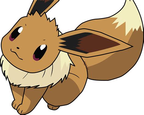 Eevee (From the Anime 'Pokémon' by AleunaM on Newgrounds