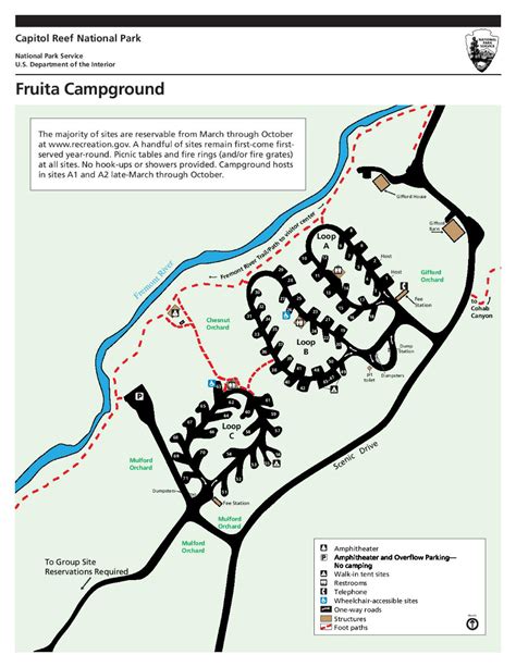 Fruita Campground - Capitol Reef National Park (U.S. National Park Service)