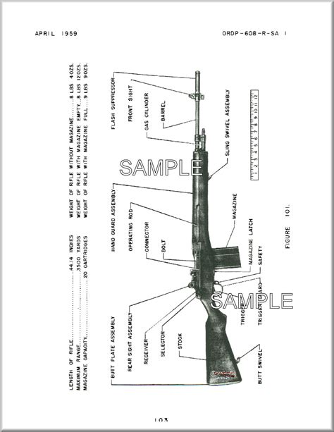 M14 Parts List