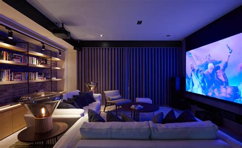 modern theatre room | Interior Design Ideas