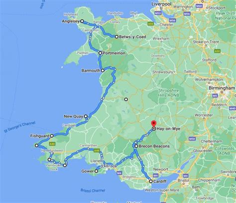 Wales Road Trip: The Best Route & Itinerary + Map | Road trip uk, Road ...