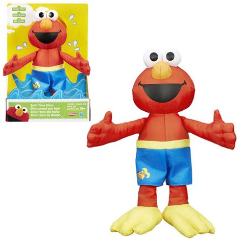 Sesame Street Bath Time Elmo Plush Toy - Entertainment Earth