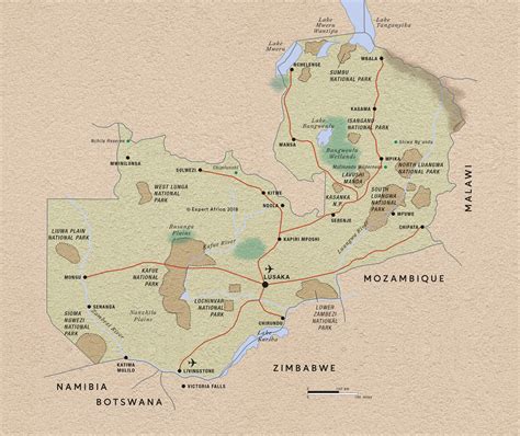 Map Of Zambia Africa – Topographic Map of Usa with States