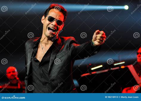 Mark Anthony editorial stock photo. Image of event, singer - 98218913