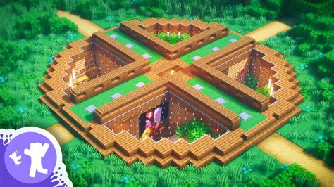 Minecraft: How To Build An Underground Base | Simple Underground ...