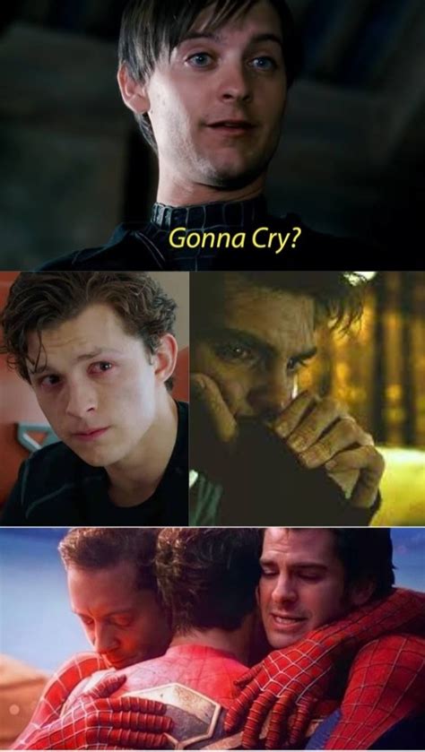 gonna cry? Spiderman moment - Meme by Alivetipo :) Memedroid