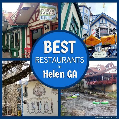 Best Restaurants in Helen GA | Ga Mountains Guide