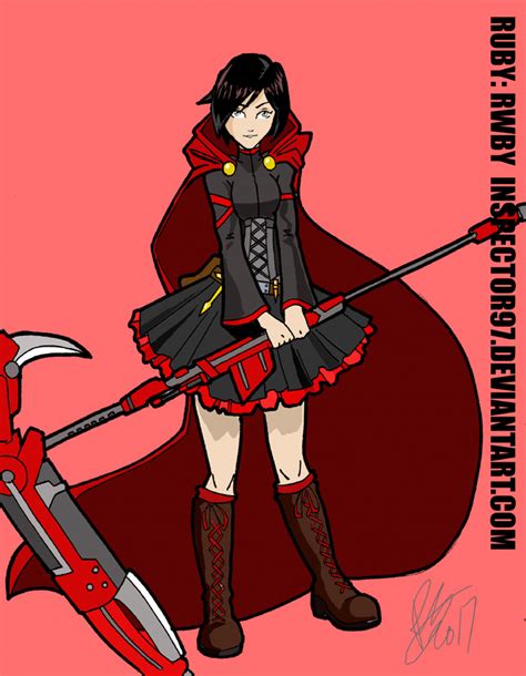 Ruby RWBY by Inspector97 on DeviantArt