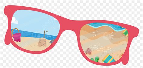 Summer Sunglasses Clipart PNG Images, Summer Decorative Pattern ...