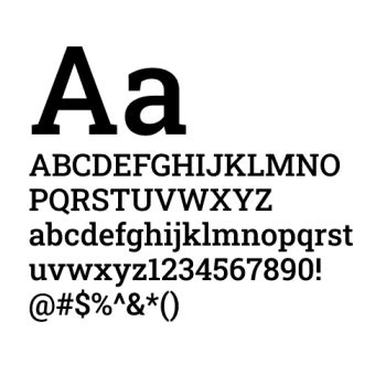 Roboto Slab Font - SamsungFontAPKs