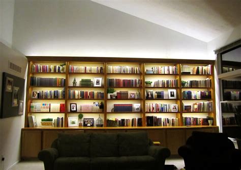 Lighting For Built In Bookcases • Deck Storage Box Ideas