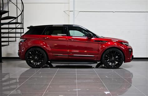 Urban Range Rover Evoque Firenze Red6 | Range rover evoque, Dream cars range rovers, Range rover