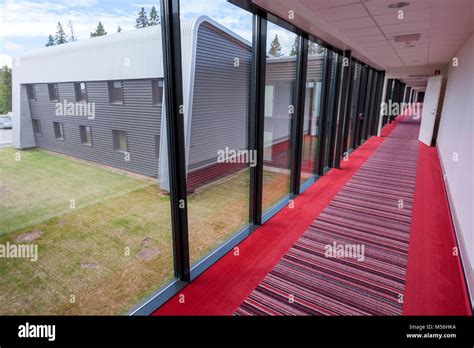 Thon Hotel Gardermoen corridor , Oslo Airport, Gardermoen, Oslo, Norway Stock Photo - Alamy