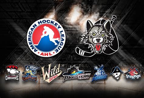 The American Hockey League realigns into four divisions - Chicago Wolves