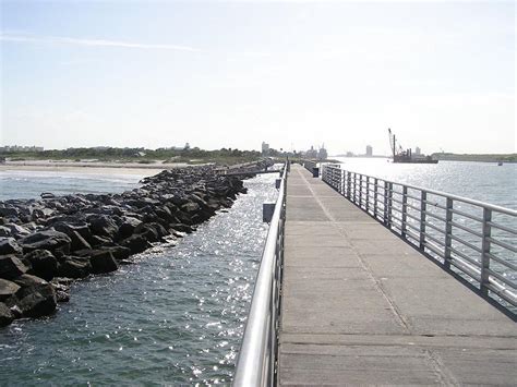 Jetty Park Beach and Camp Grounds | Pier fishing, Camping park, Travel spot