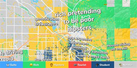 Boise Neighborhood Map