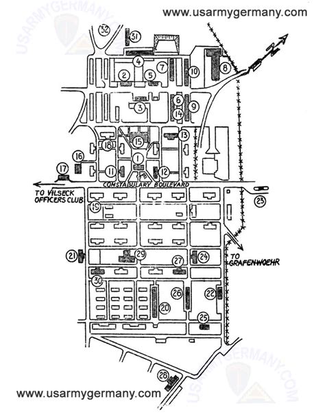 USAREUR Installation Maps - Rose Bks 2003