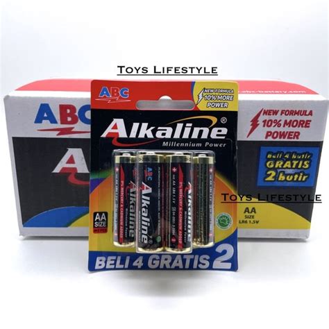 Jual Batu Baterai ABC Alkaline AA-A2 & AAA-A3 Battery 1.5V - 4&2 di Lapak Toys Lifestyle | Bukalapak