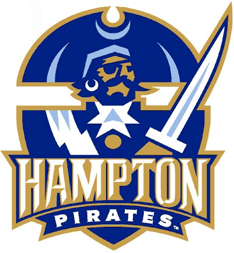 Hampton Pirates Primary Logo - NCAA Division I (d-h) (NCAA d-h) - Chris ...