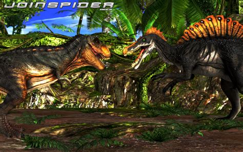 T-Rex vs Spinosaurus by JoinSpider on DeviantArt