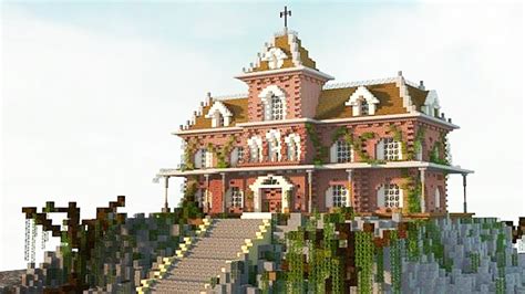 SPOOKY HAUNTED HOUSE (Realistic Mansion) - Minecraft Maps - YouTube