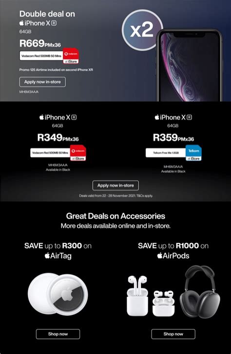 Apple Black Friday Specials & Deals 2022 - iStore South Africa