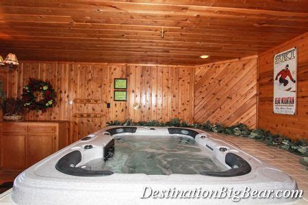 Big Bear Cabins | photos | Big bear cabin, Indoor hot tub, Hot tub