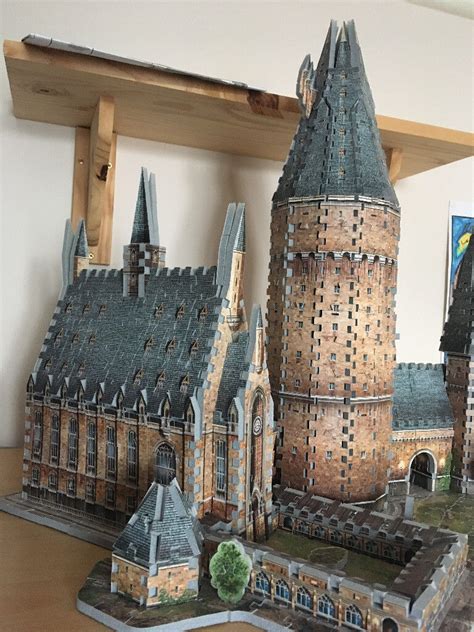 Harry Potter 3D Hogwarts Castle Great Hall Wrebbit Jigsaw Puzzle | in ...