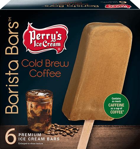 Cold Brew Coffee Barista Bars™ - Ice Cream Novelties | Perry's Ice Cream