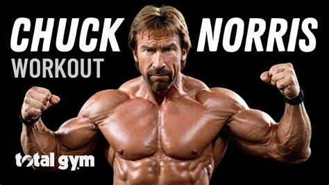 Total Gym CHUCK NORRIS Full Body Workout - YouTube