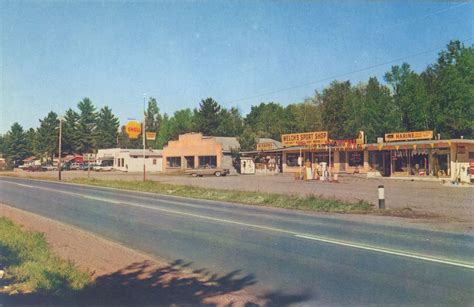 St. Germain, Wisconsin - from postcard circa 1950s. | Wisconsin, Favorite places, Postcard