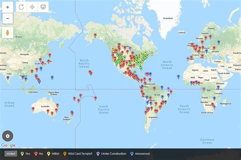 Map of my temple visits around the world. Check out the link and enjoy it!