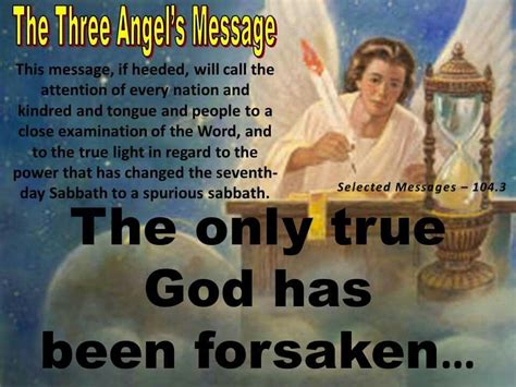 The three angels message Uplifting Quotes Positive, Revelation 14, Happy Sabbath, Seventh Day ...