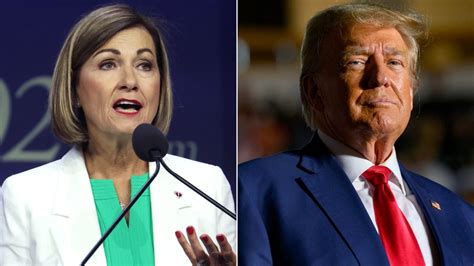 Iowa governor says voters won't give Trump a pass for skipping state ...