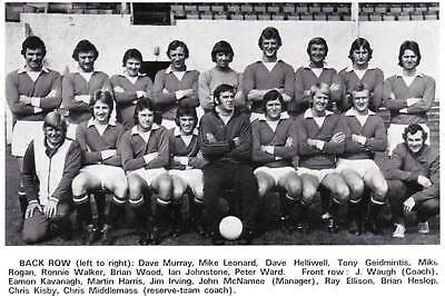 WORKINGTON FOOTBALL TEAM PHOTO>1975-76 SEASON | eBay