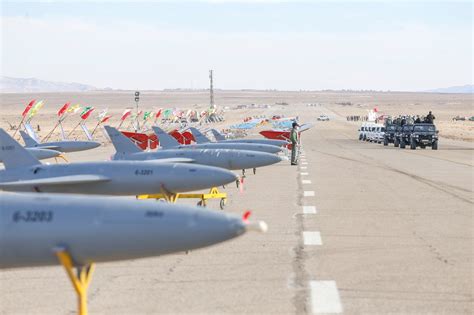 Iran tests 'bomber drones' and missiles in third military exercise this month | Middle East Eye