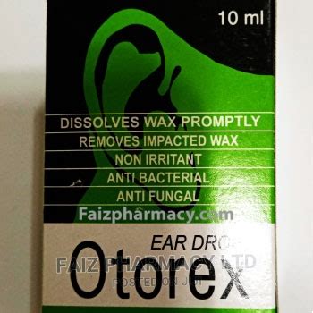 Otorex Ear Drops 10ml - Faiz Pharmacy, Mombasa, Kenya