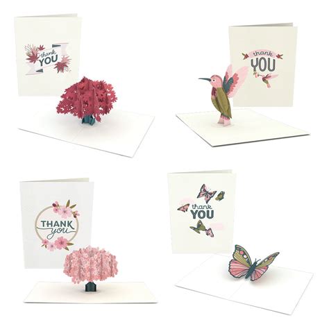 Thank You Garden Notecards (Assorted 4-Pack) | Lovepop