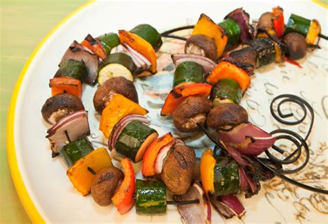 Grilled Vegetable Skewers | Italian Food Forever