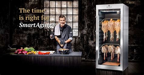 The DRY AGER Meat-Maturing Fridge for home and commercial use.